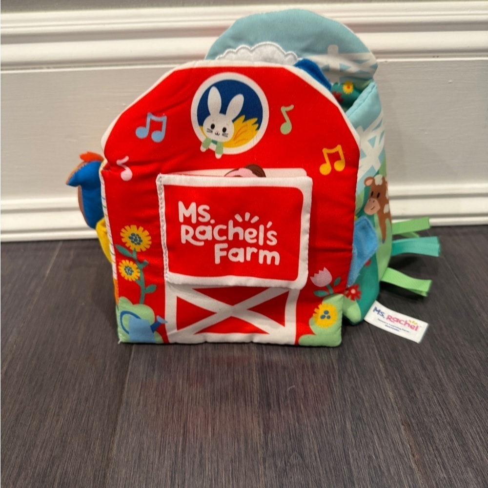 NWOT Ms. Rachel’s Learning Farm Plush Farm Sensory Toy for Babies and Toddlers